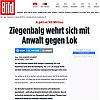 Ziegenbalg wehrt sich